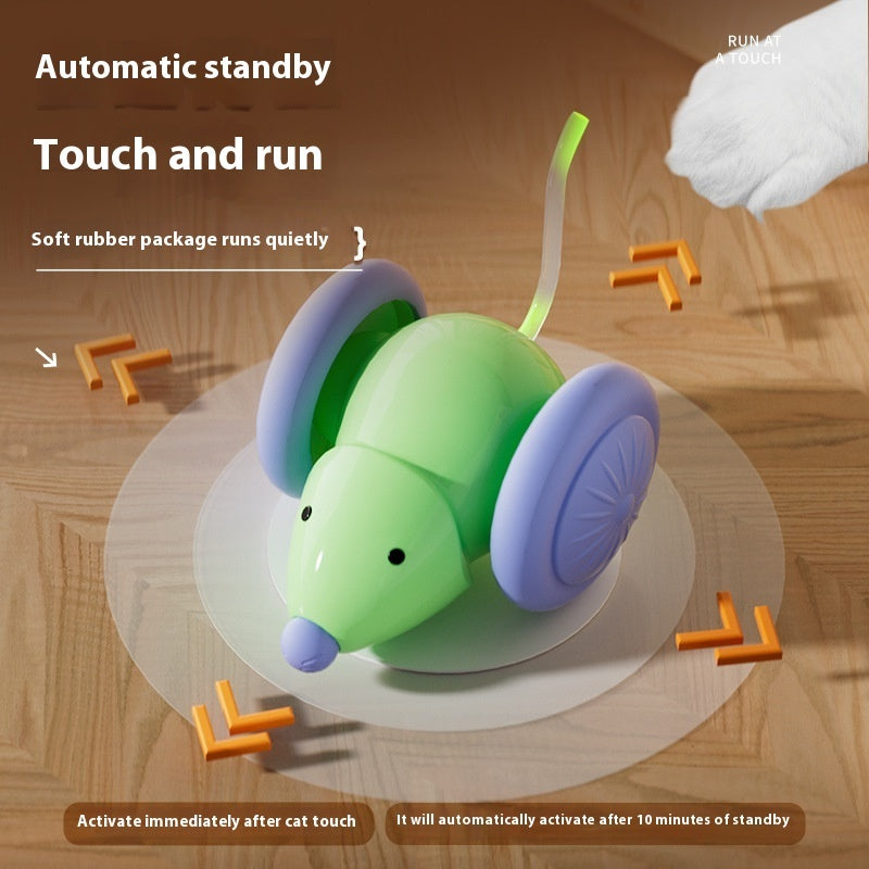 Cat Toy Electric Mouse Car