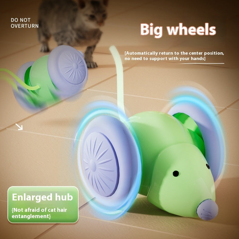 Cat Toy Electric Mouse Car