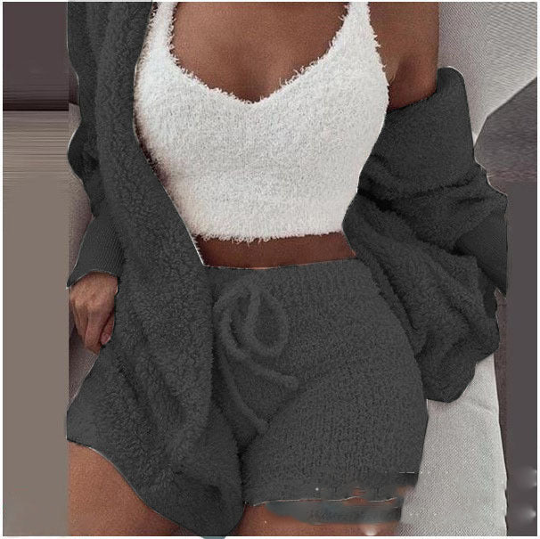 Ladies Plush Home Clothes