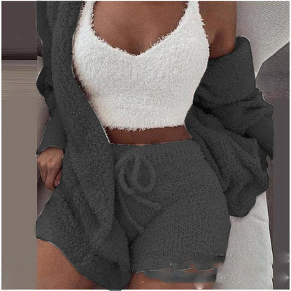 Ladies Plush Home Clothes