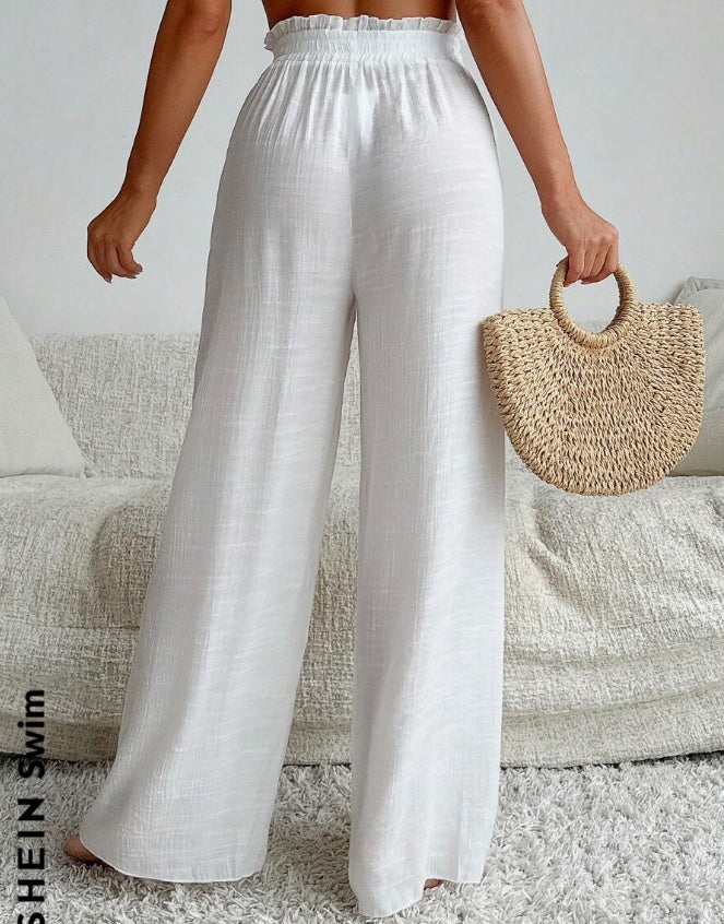 High Waist Wide Leg Pants