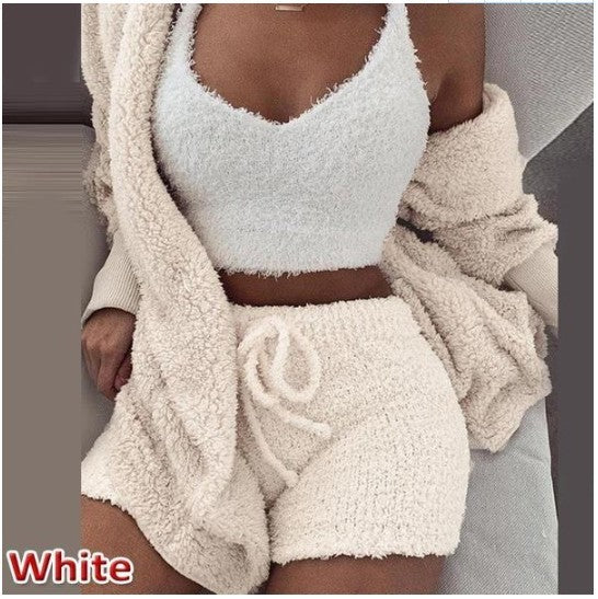 Ladies Plush Home Clothes