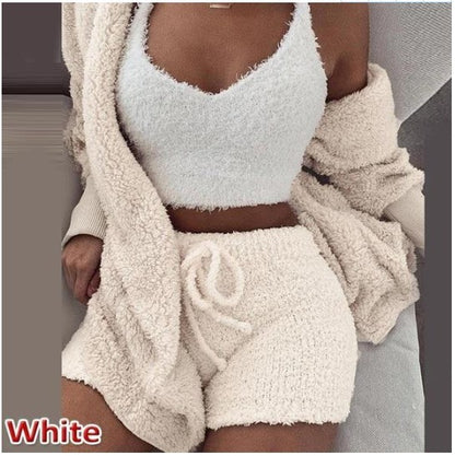 Ladies Plush Home Clothes