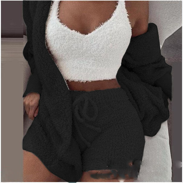 Ladies Plush Home Clothes