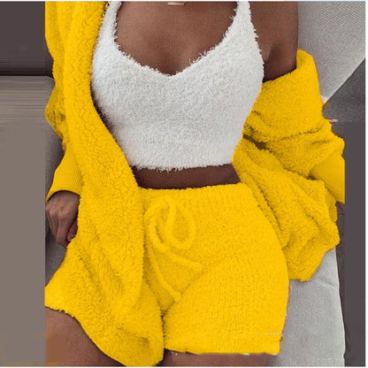 Ladies Plush Home Clothes