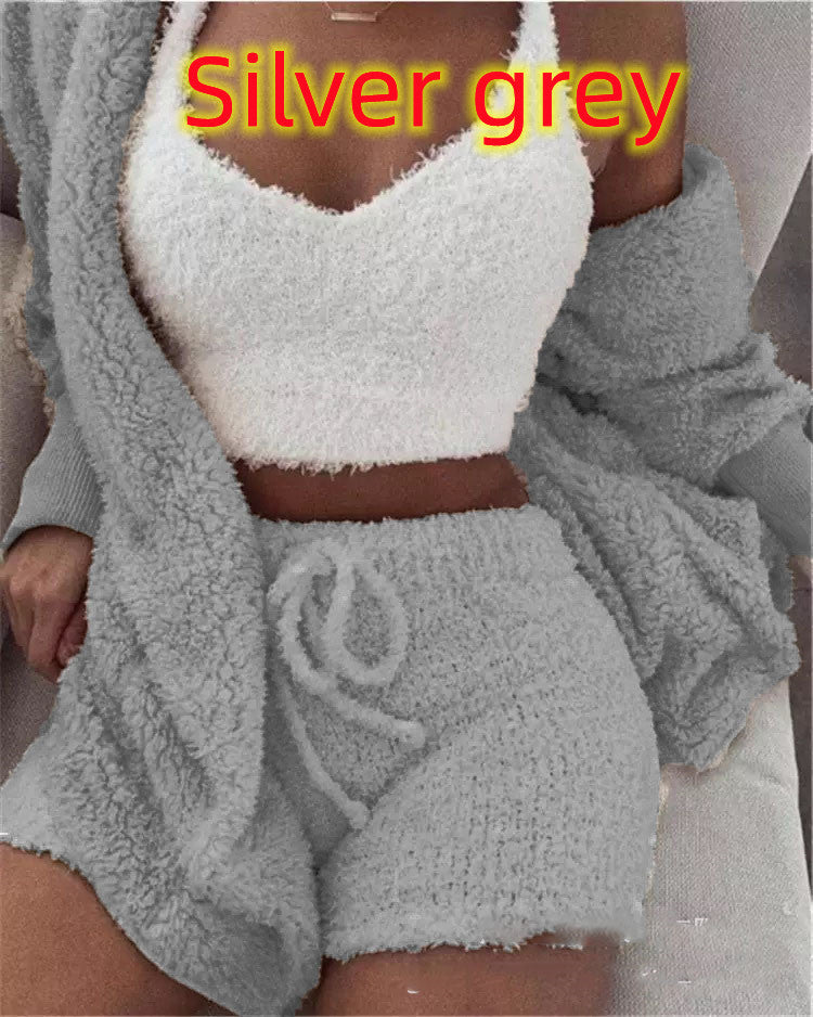 Ladies Plush Home Clothes
