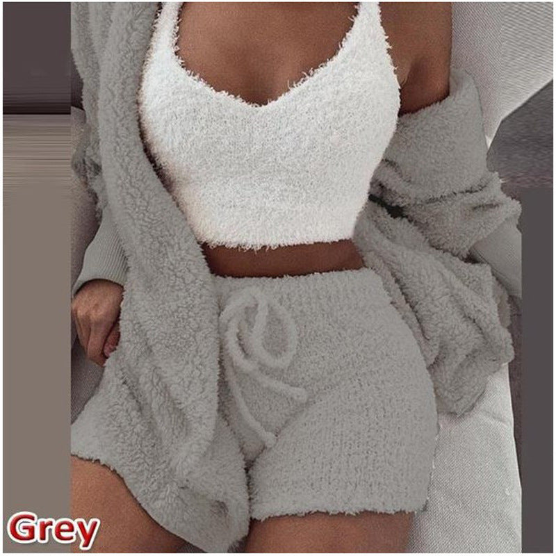 Ladies Plush Home Clothes